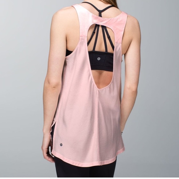 Lululemon Peace Of Mind Tank Pretty Pink - Picture 1 of 8
